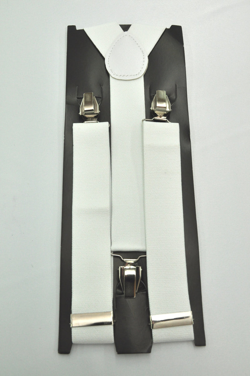 Suspenders White