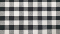 Tablecloth Check Black