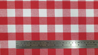 Tablecloth Check Red 1