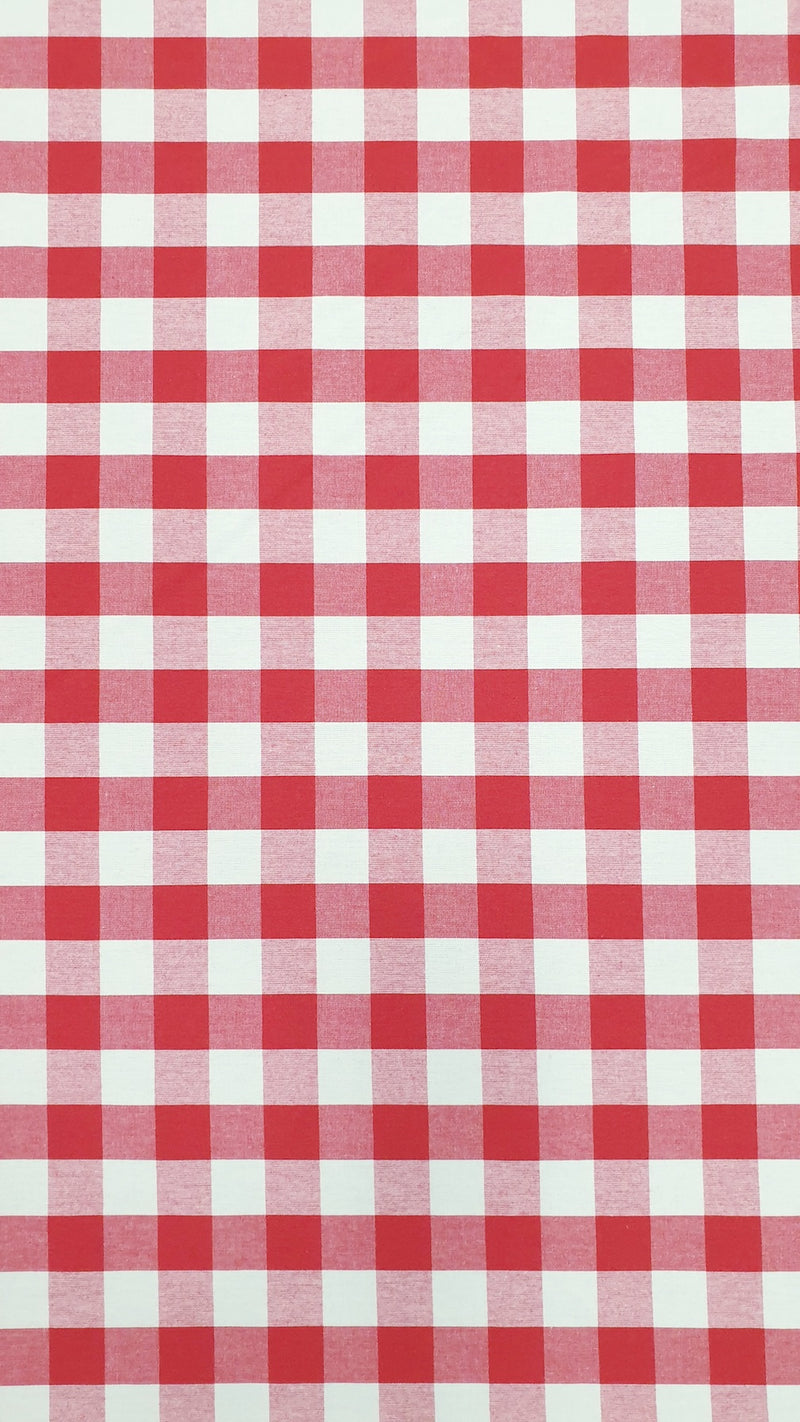 Tablecloth Check Red 2