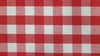 Tablecloth Check Red