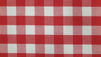 Tablecloth Check Red