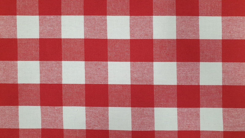 Tablecloth Check Red