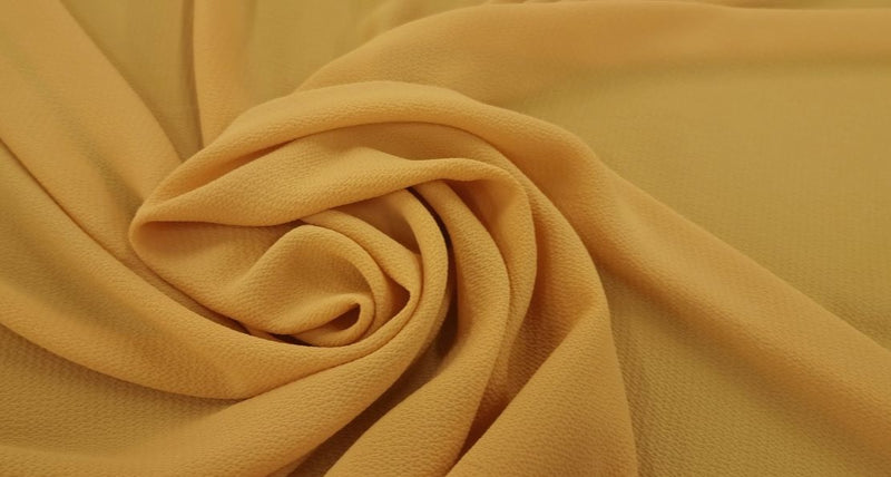 Textured Polyester Mustard