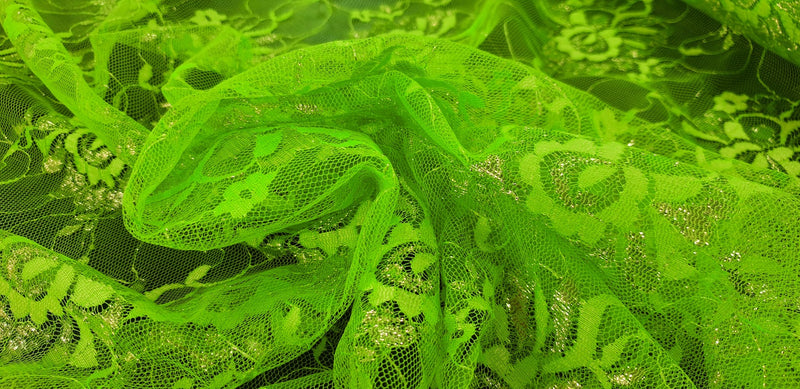 WHisper Lace Fluoro Green 2