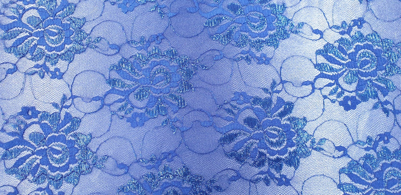 Whisper Lace Electric Blue 2