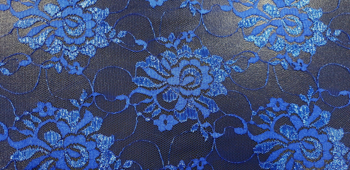 Whisper Lace Electric Blue