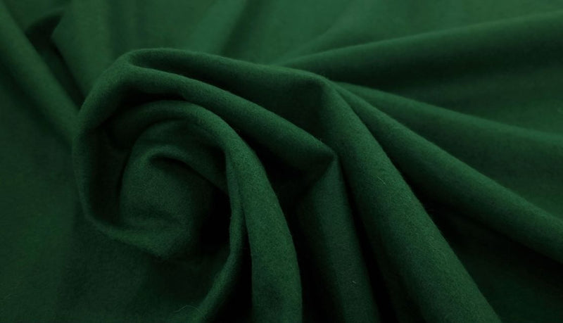 Wool blend felt green