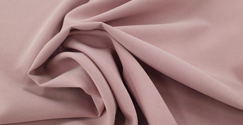 Woven Polyester Spandex Dusty Pink