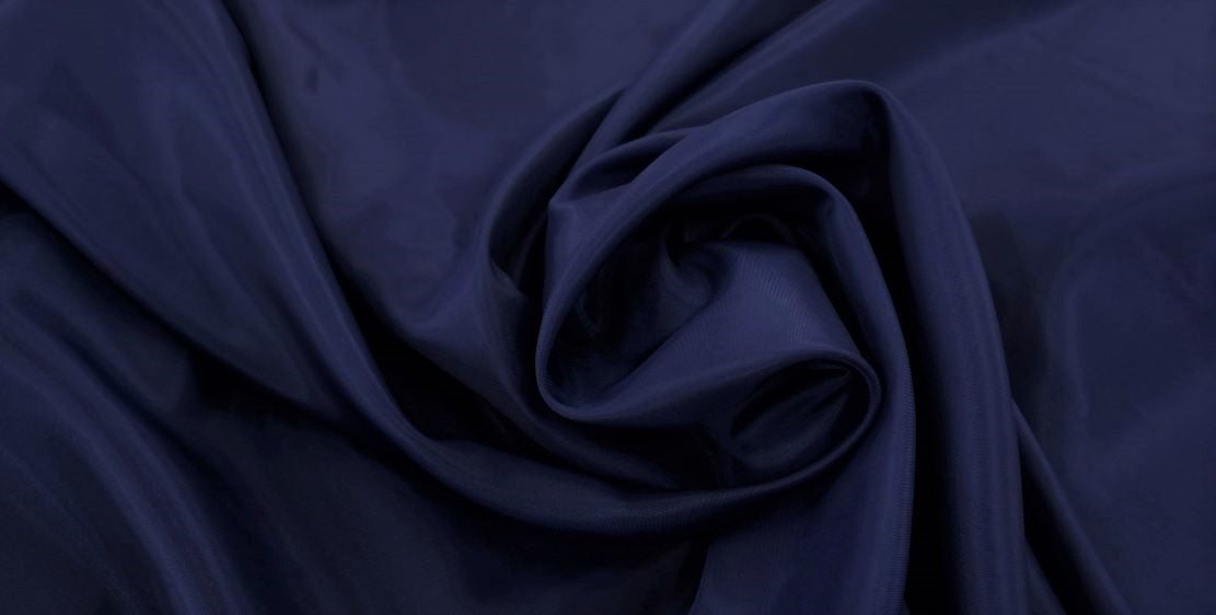 polyester lining dark blue