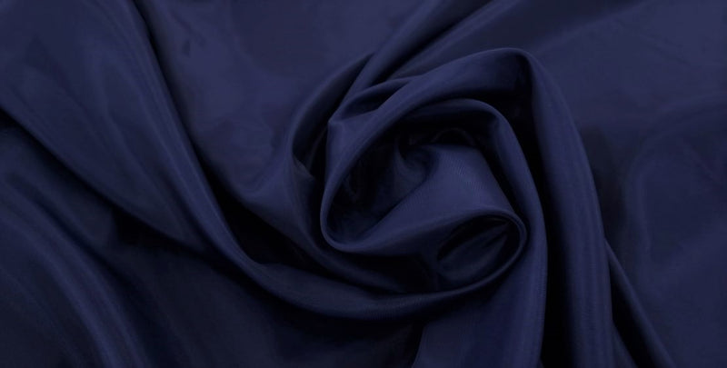 polyester lining dark blue