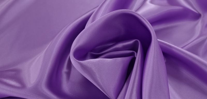 satin acetate lining orchid