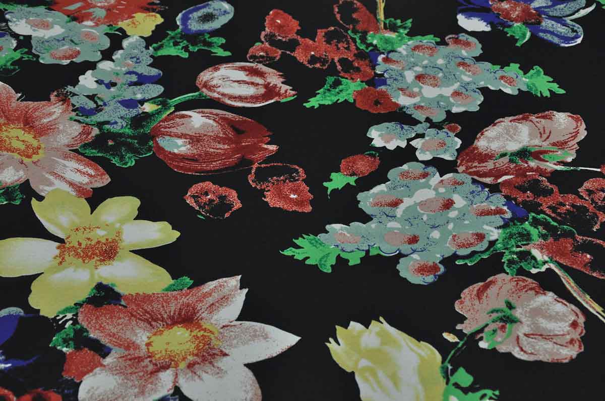 Printed Chiffon Floral Collection | DK Fabrics