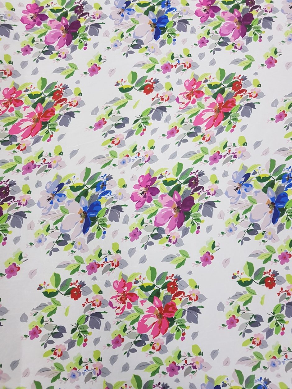 Printed Chiffon Floral Melody | DK Fabrics