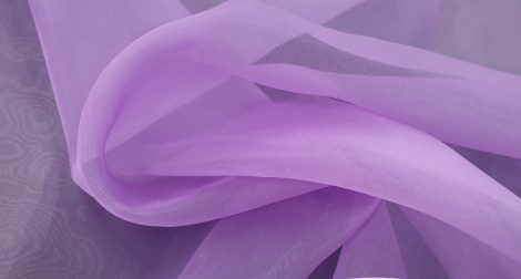 Organza Shiny Lavender | DK Fabrics