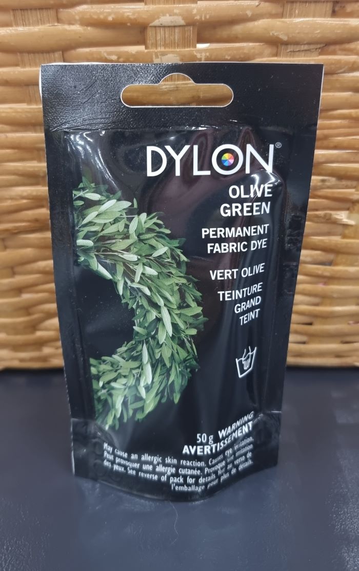 Dylon Fabric Dye - Hand Use - Olive Green